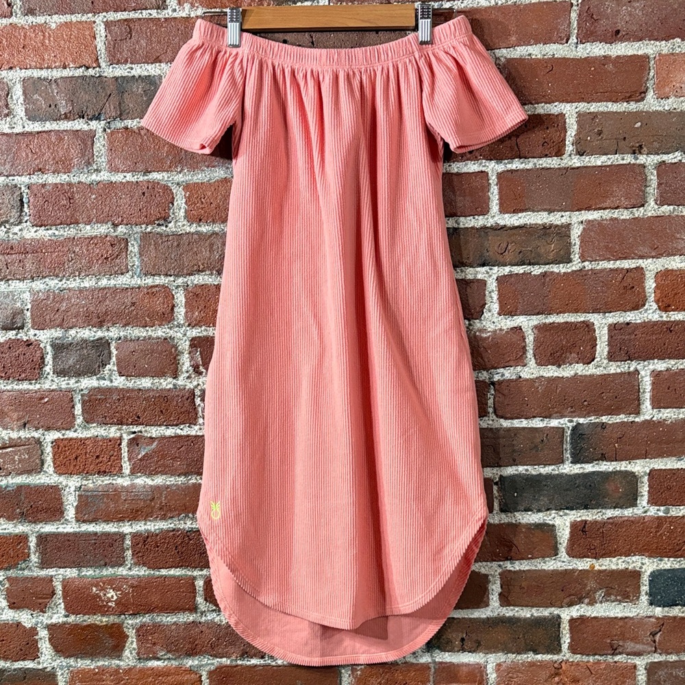 Dudley Stephen's Pink Off-Shoulder Dress